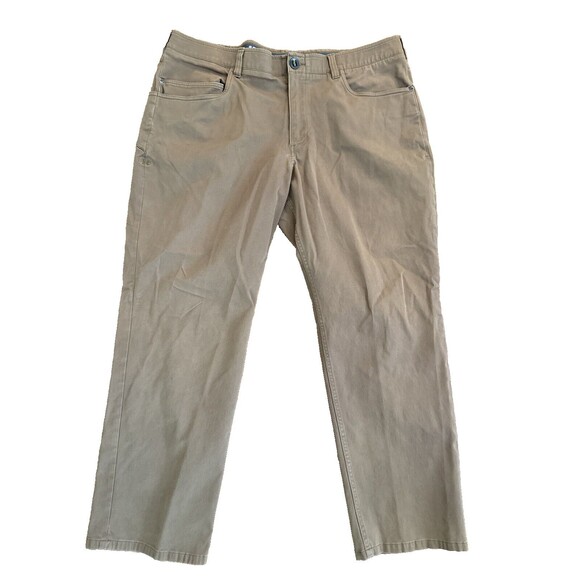 Under Armour Pants Mens 40x30 Brown Tan Loose Outdoor Work NICE - Picture 1 of 9
